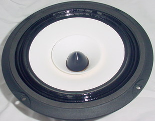 super 8 ferrite white cone full range speaker