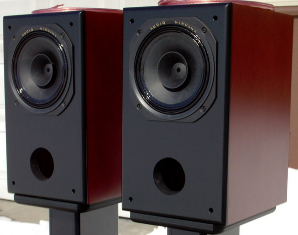 minimonitor diy full range speakers in rosewood
