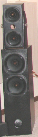 dual speaker driver full range speakers