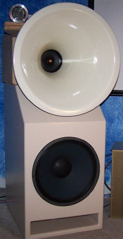 bass horn full range speakers with woofers