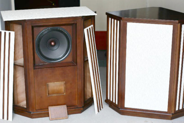bass horn full range speaker corner cabinets