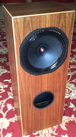 2.8 series 1 big port diy speaker in bubinga
