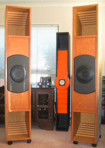 tall bass horn full range speakers