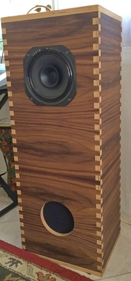 full range speaker kit with checkerboard pattern