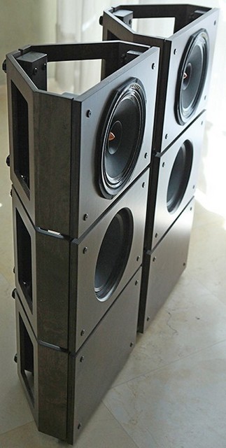 tall open baffle full range speaker kits