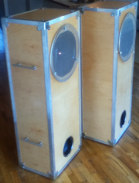 pro audio full range speaker kit