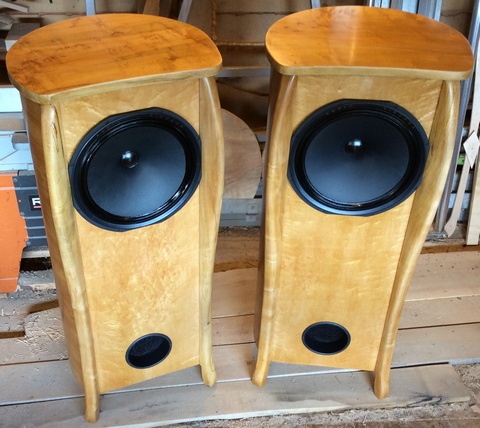 matching diy full range speaker cabinets