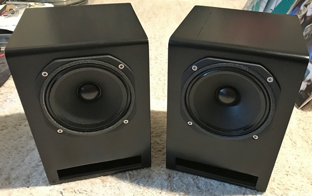 diy full range speakers in small cabinets