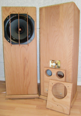 full range speaker kit with rear port