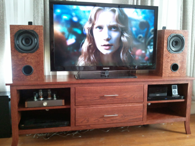 diy full range home theater speakers