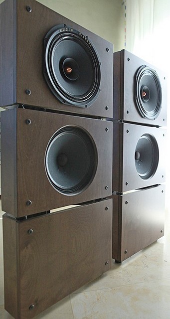 tall open baffle full range speaker