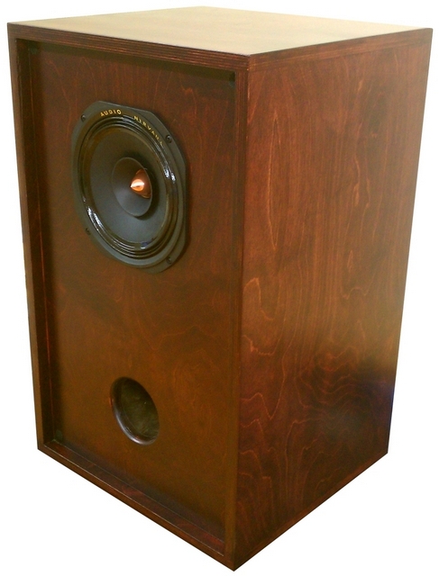 minimonitor diy full range speaker kits in walnut